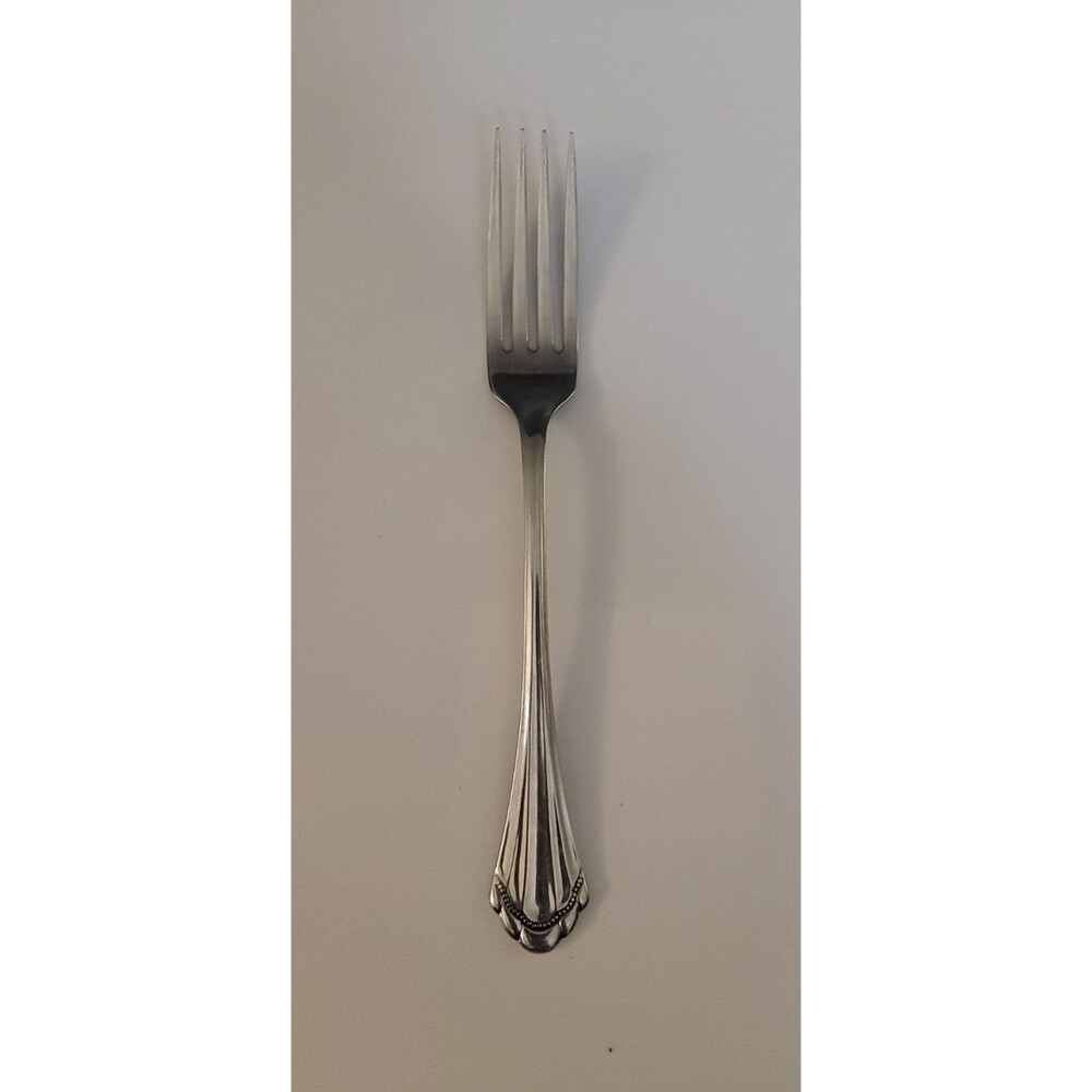 Oneida Community Marquette Stainless Steel Dinner Fork Glossy Flatware 7 3/4"